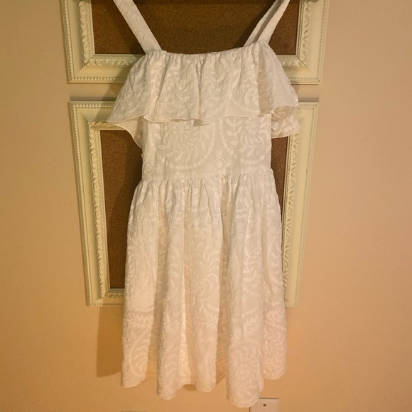 Madewell White Floral Dress - Picture 1 of 4